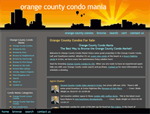 Tablet Screenshot of orangecountycondomania.com